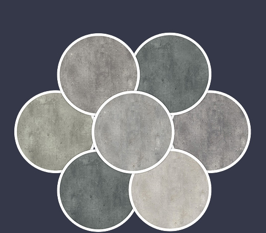 dynamic concrete collage